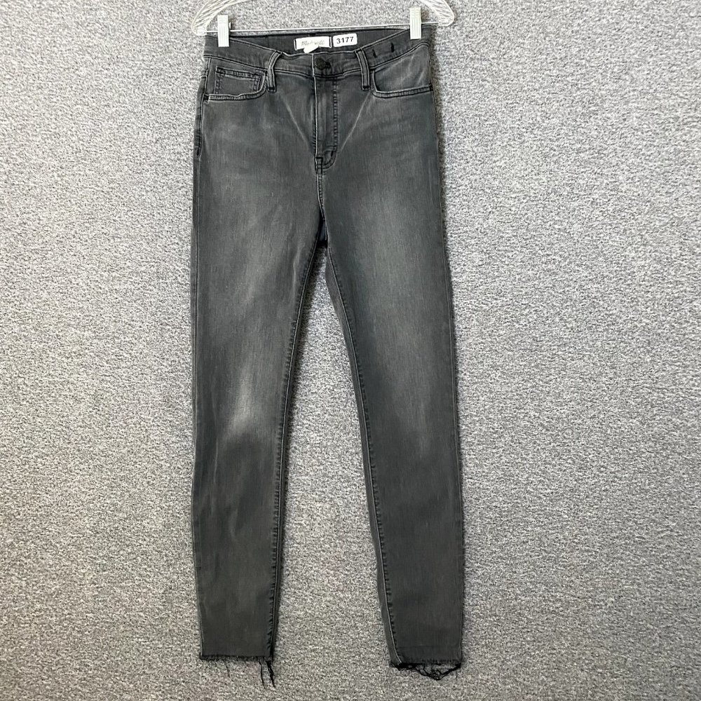 Madewell Women's Size 28 - 10 Inch High Rise Skinny - Distressed Stretch Jeans